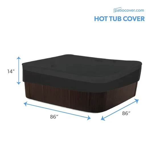 Medium Square Hot Tub Cover Cap