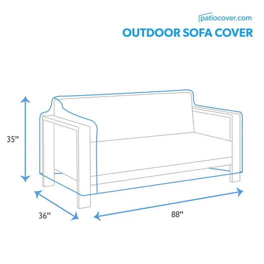 Extra Large Outdoor Sofa Cover