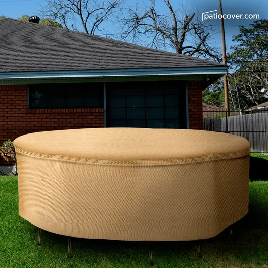 Medium Round Table & Chair Combo Cover
