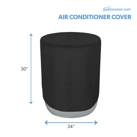 Round Outdoor Air Conditioner Cover