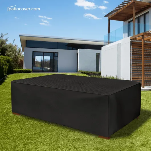 Small Outdoor Ottoman or Coffee Table Cover