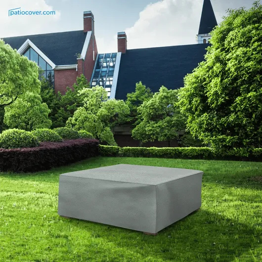 Extra Large Square Outdoor Side Table or Ottoman Cover