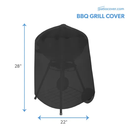 Round Outdoor Smoker Grill Cover
