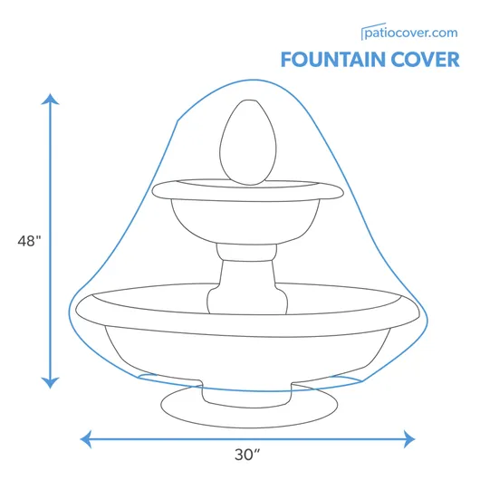 Large Outdoor Fountain Cover