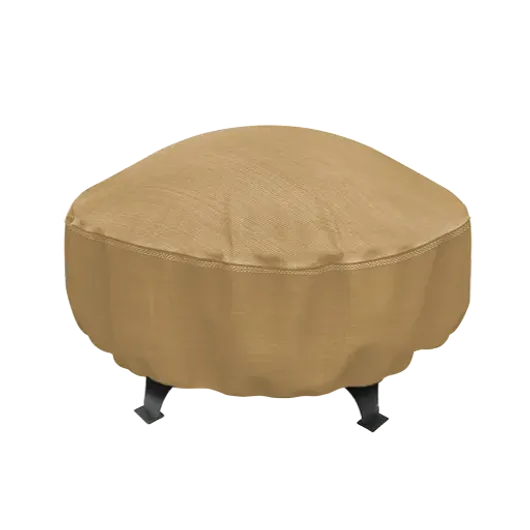 Round Outdoor Fire Pit Cover