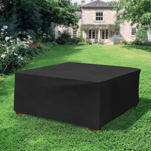 Extra Large Square Outdoor Side Table or Ottoman Cover